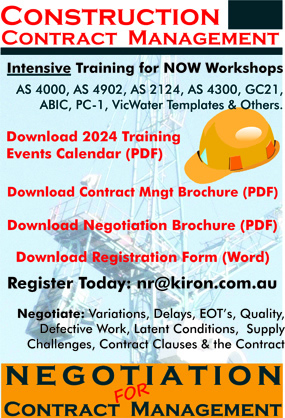 Kiron Contract Management and Negotiation Training